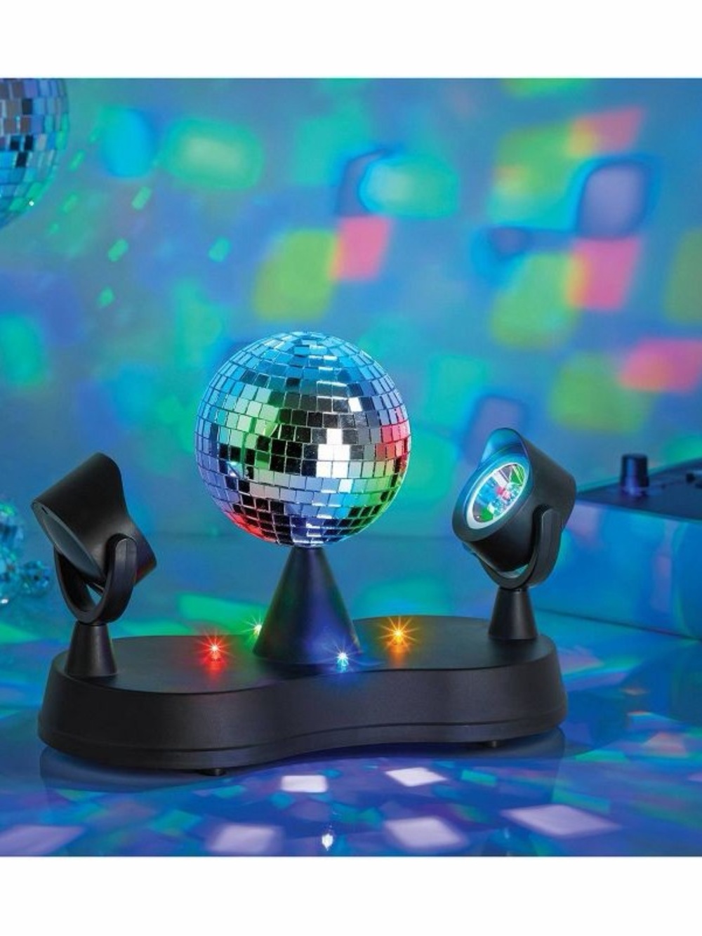 West & Arrow Rotating Disco Ball Party Projector USB Powered